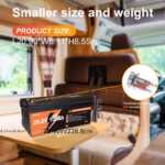 Batería Recargable LiFePO4 Li-Ion 24V 100Ah - Imagen 2