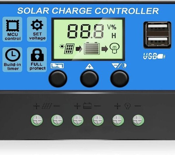 Controlador de carga solar PWM