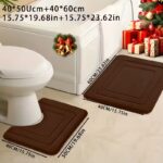 Juego de alfombras de baño - Imagen 2
