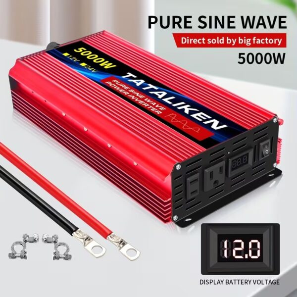 Inversor de corriente de onda senoidal Pura 2000W/5000W