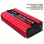 Inversor de corriente de onda senoidal Pura 2000W/5000W - Imagen 3