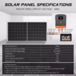 Inversor Solar híbrido PowMr - Imagen 2